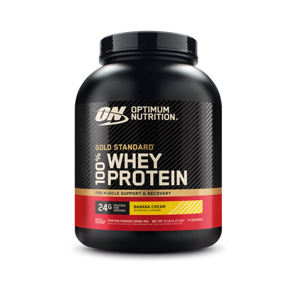 Optimum Nutrition Whey Gold Standard 100% Whey Protein Powder 5lb (2.26kg)