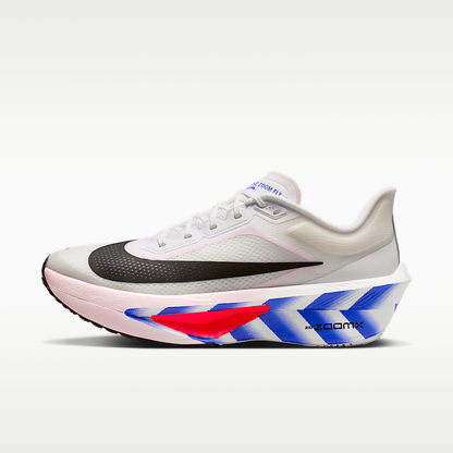 Zoom Fly 6 Men s Road Racing Shoe White/Silt Red/Racer Blue/Black