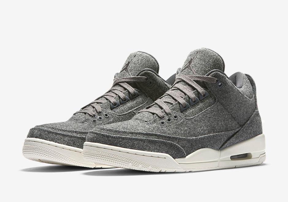 Jordan 3 Retro Wool Basketball Shoes