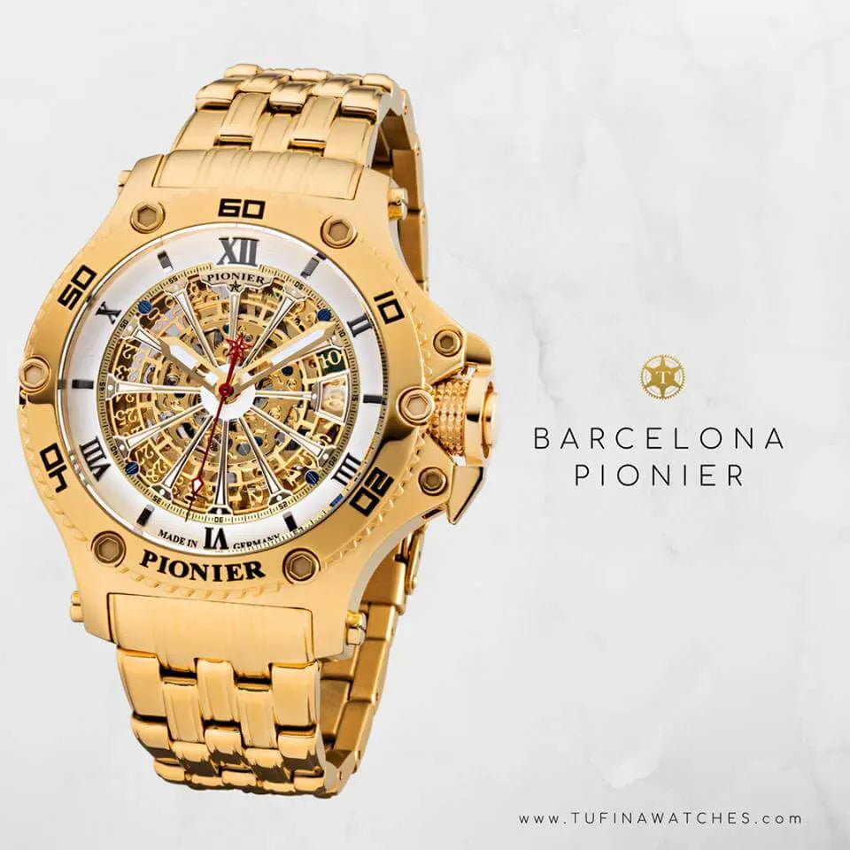 Automatic Barcelona GM-516-9 | Gold | Pionier, Germany