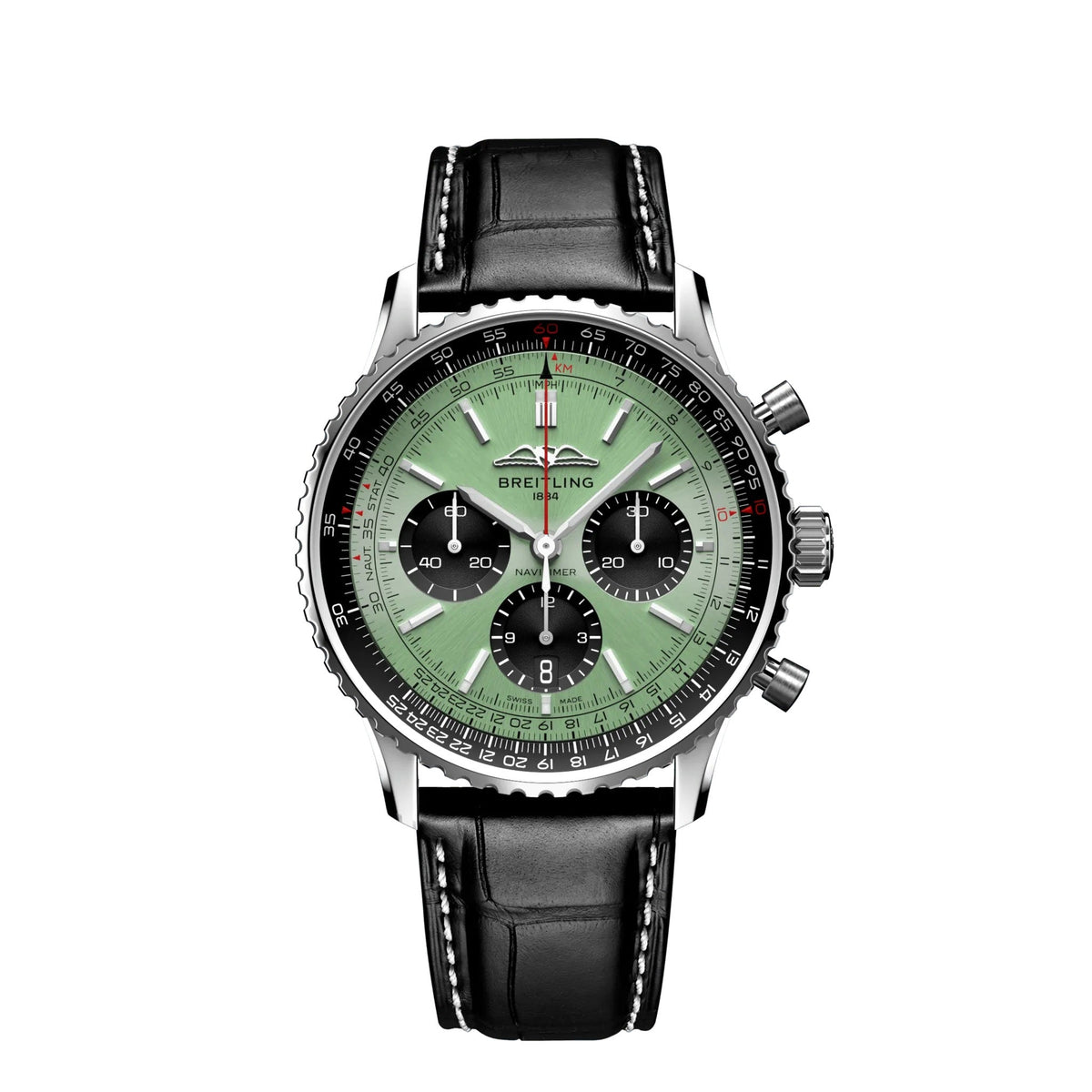 BT Navitimer B01 Chronograph 43 Stainless Steel Ref# AB0138241L1P1