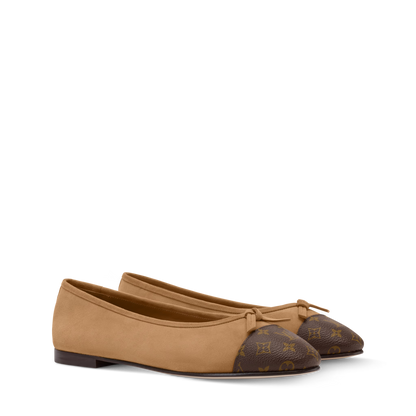 Darling Ballerina Brown Monogram Canvas Lambskin 1AJLRL