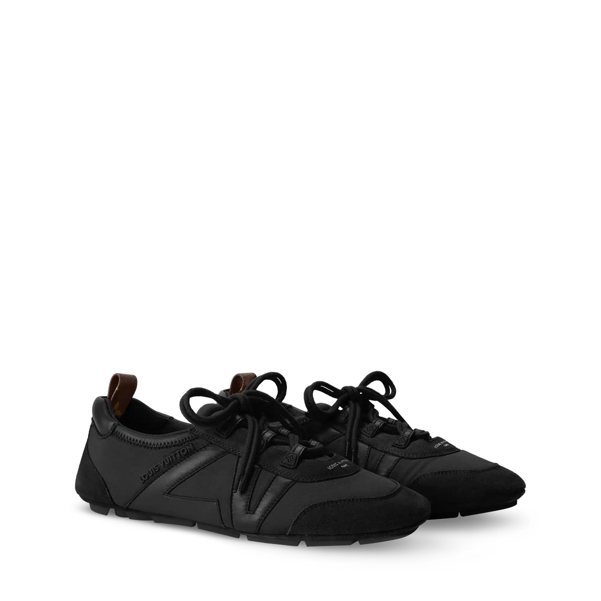 LV Sneakerina Electric Blue Technical Nylon Sneaker 1AJMFA