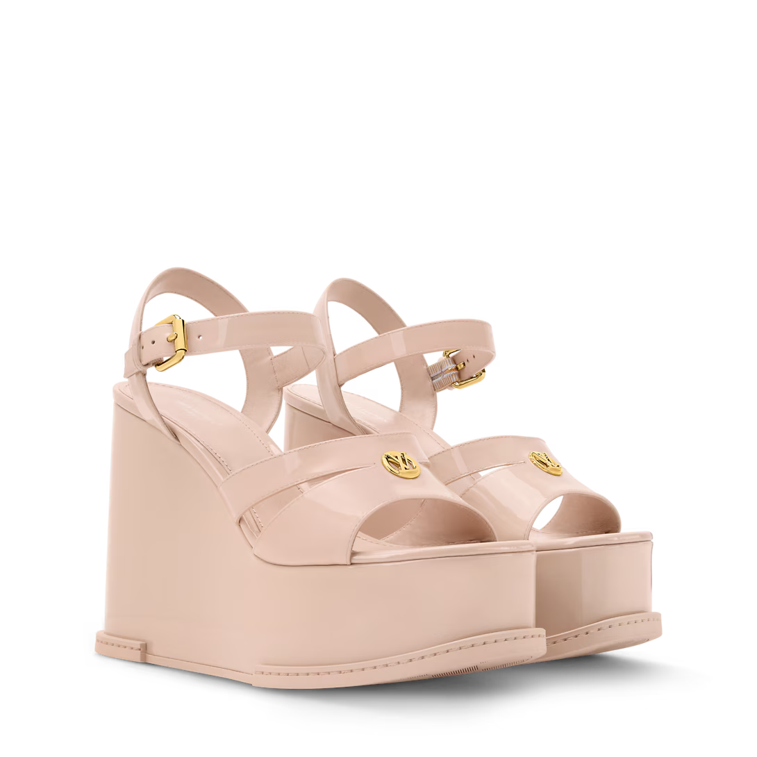 Maya Wedge Sandal Beige 1AHOBT