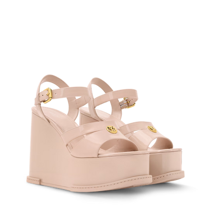 Maya Wedge Sandal Beige 1AHOBT