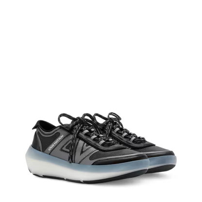 LV Sprint Black Technical Sneaker 1AJOY1