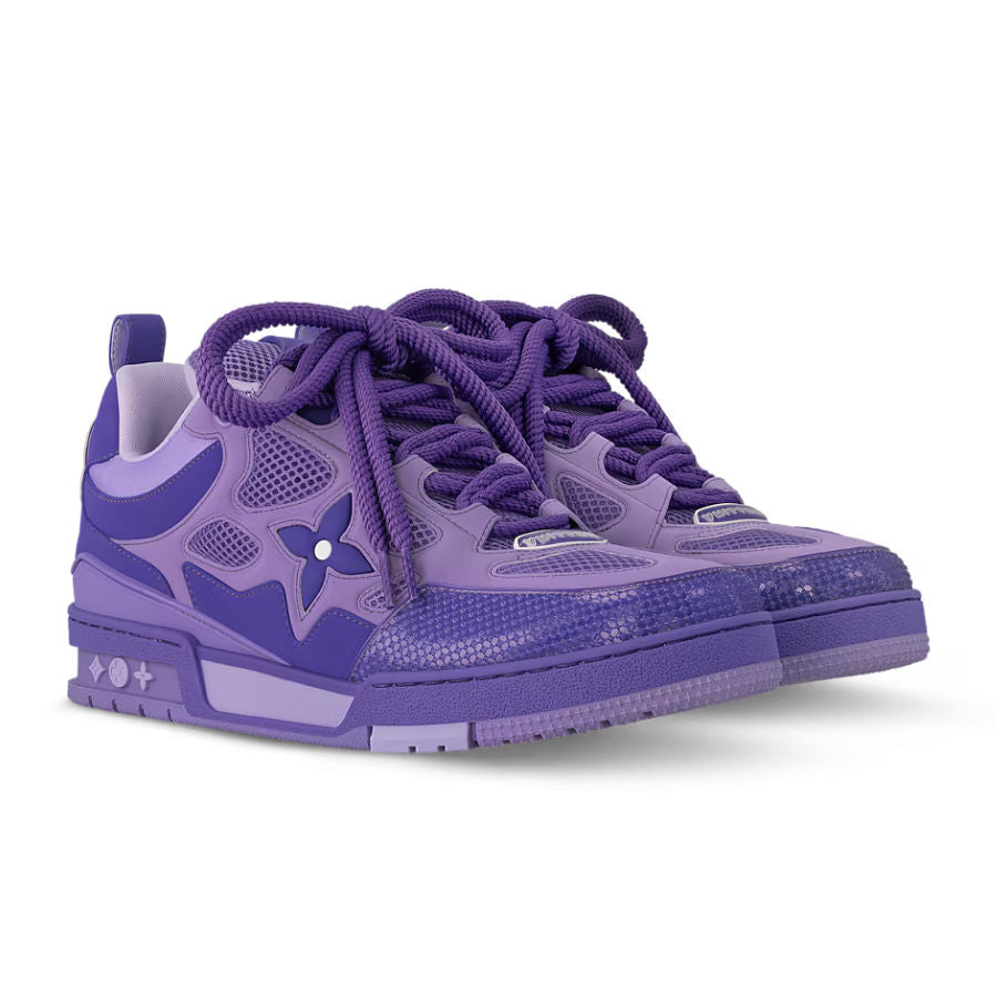LV Skate Designer Sneakers Purple