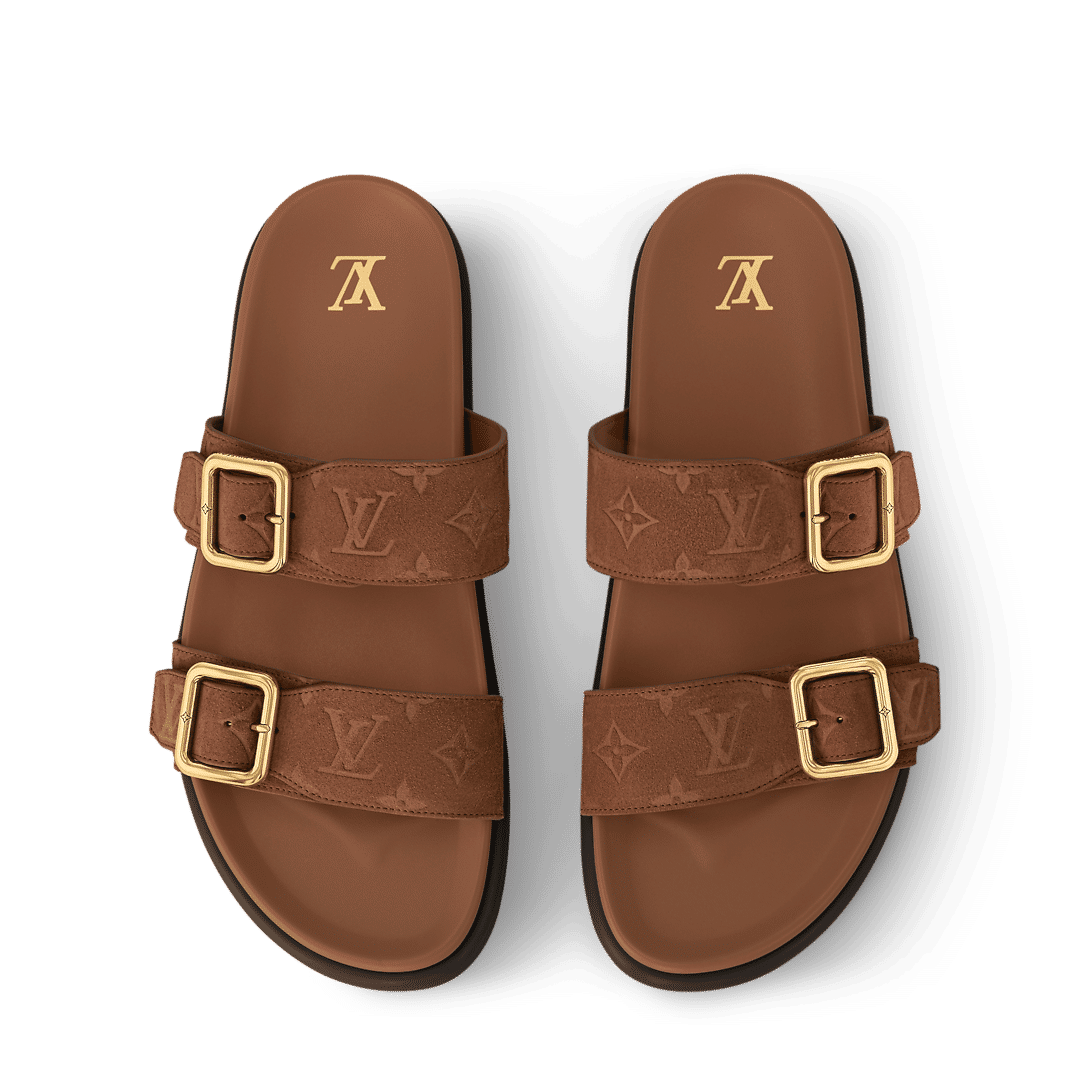 LV Venice Classic Mules Cognac Brown