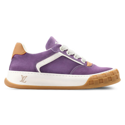 LV Tilted Designer Sneakers Purple
