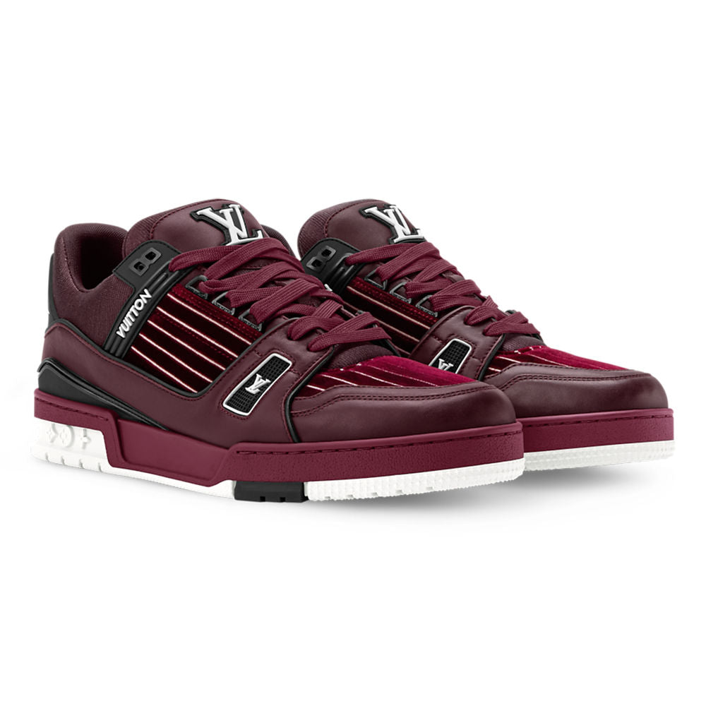 LV Trainer Bordeaux Red Collection