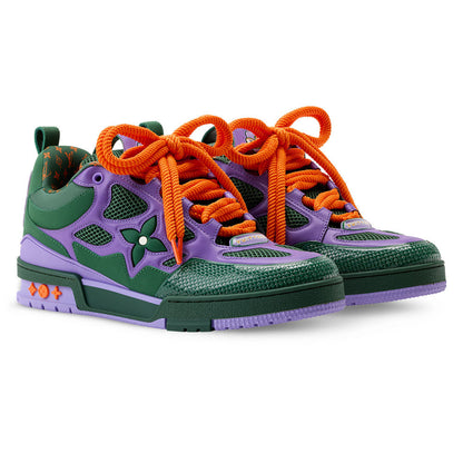 LV Skate Designer Sneakers Purple