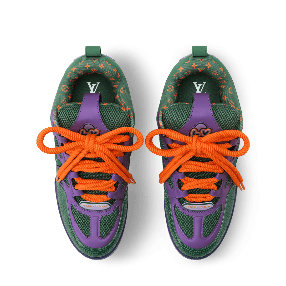 LV Skate Designer Sneakers Purple