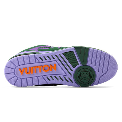 LV Skate Designer Sneakers Purple