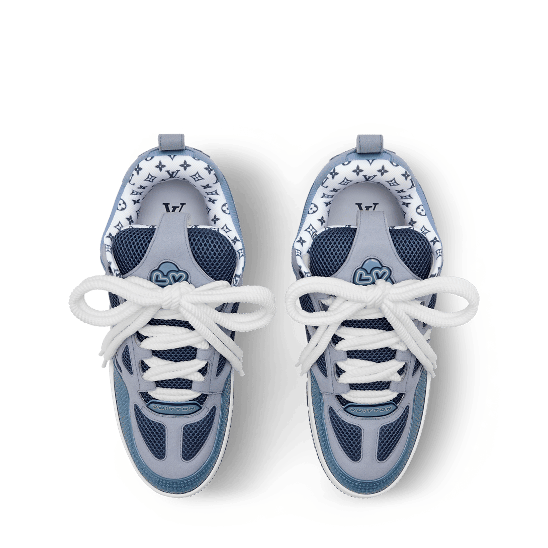 LV Skate Designer Sneakers Blue