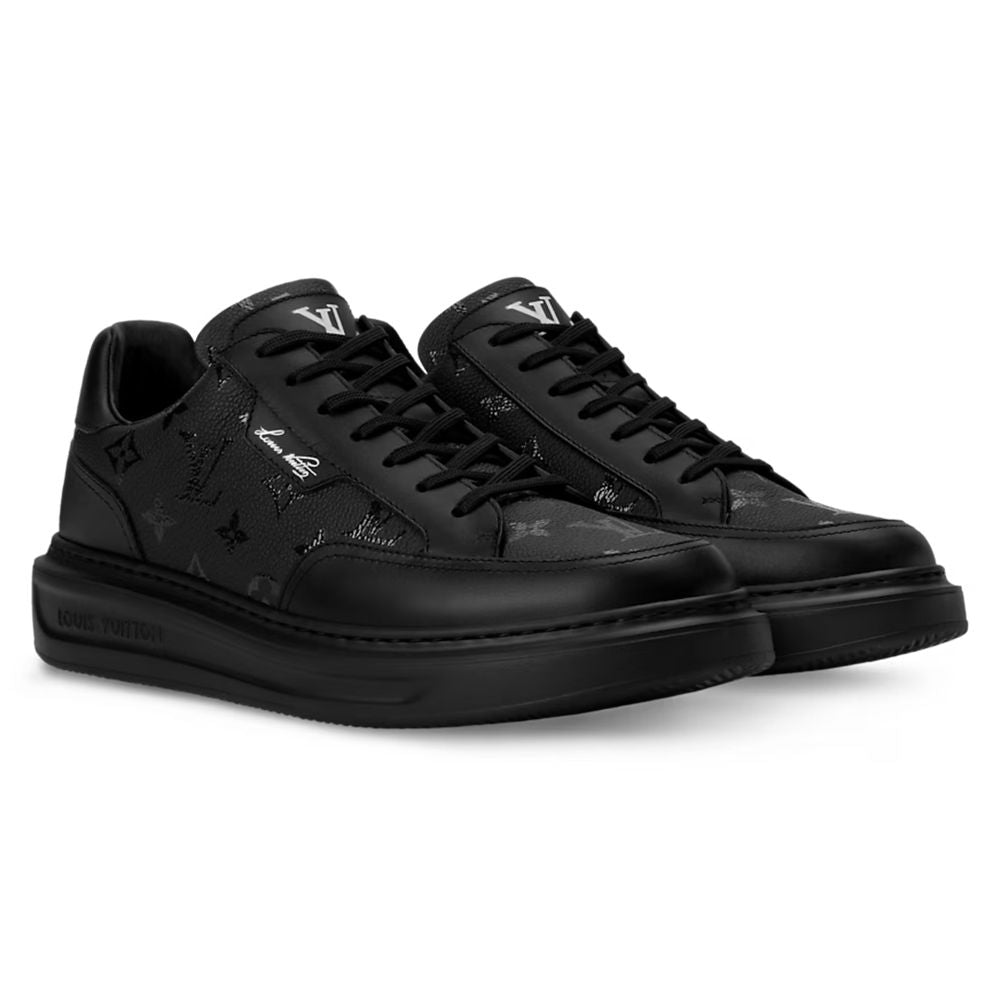 LV Beverly Hills Designer Sneakers Black