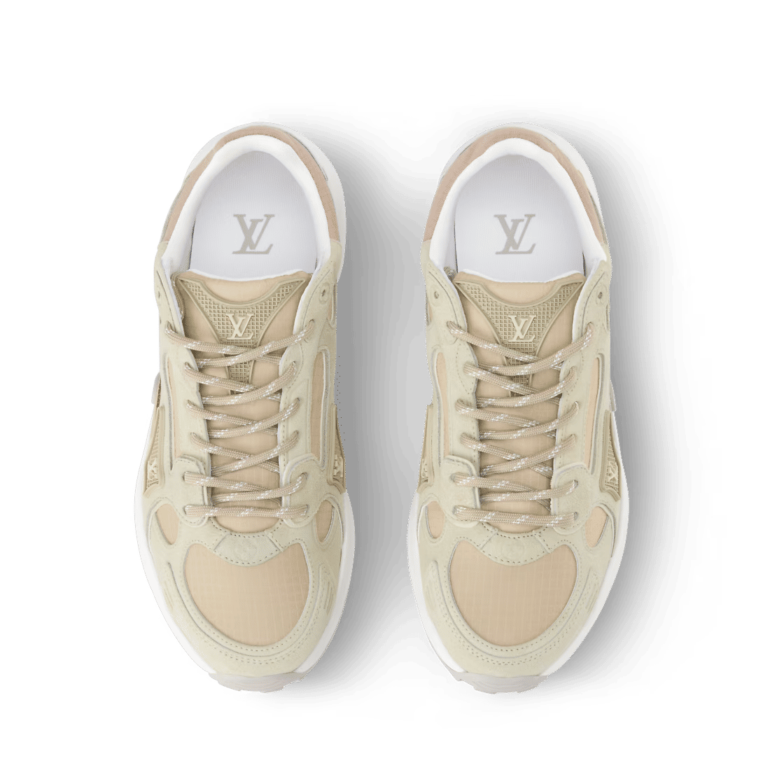 LV Olympia Designer Sneakers Beige
