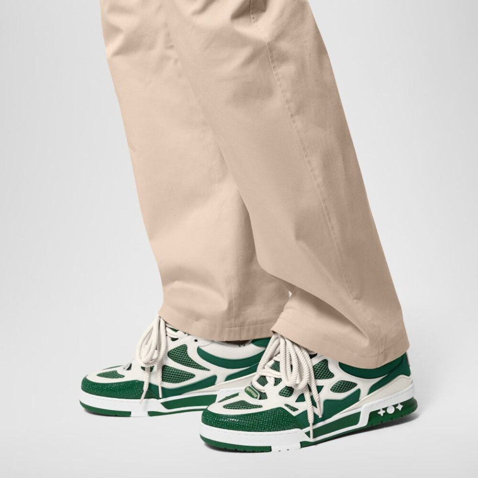 LV Skate Designer Sneakers Green