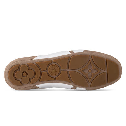 LV Designer Sneakersina Hazelnut Brown