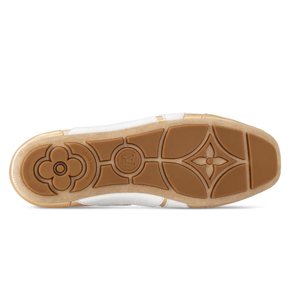 LV Designer Sneakersina Gold