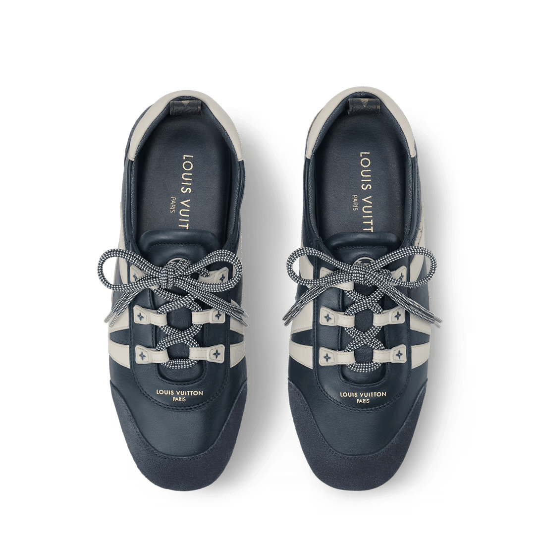 LV Designer Sneakersina Navy Blue