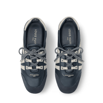 LV Designer Sneakersina Navy Blue