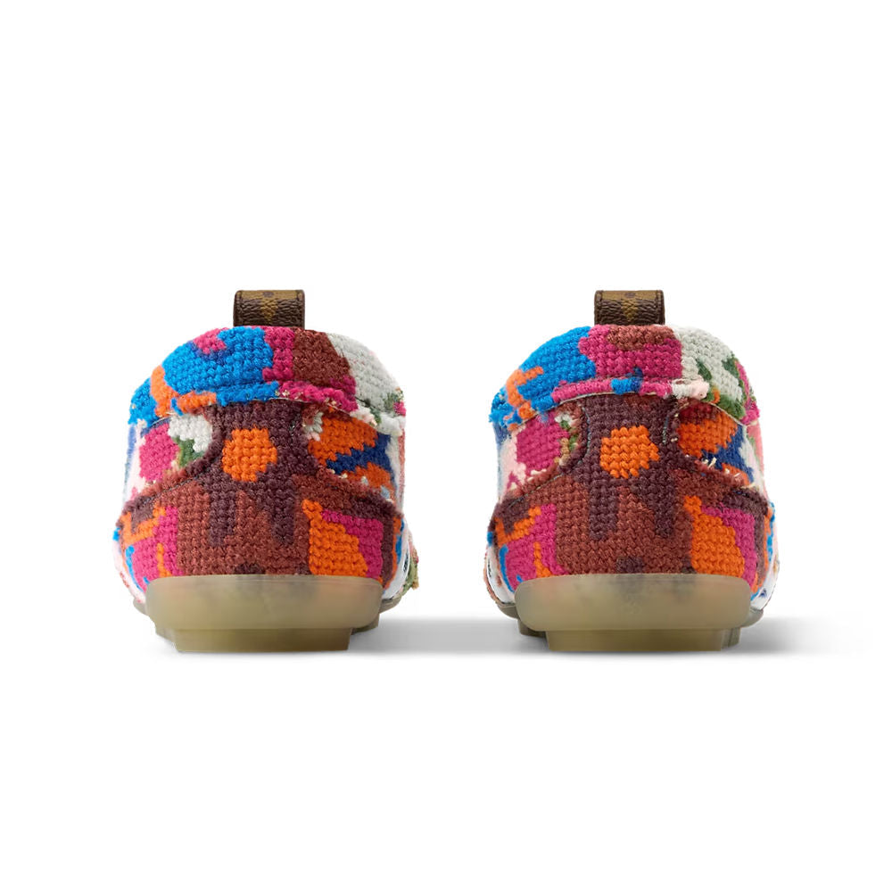 LV Designer Sneakersina Red