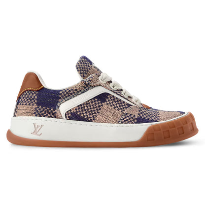 LV Tilted Designer Sneakers Lilac Purple