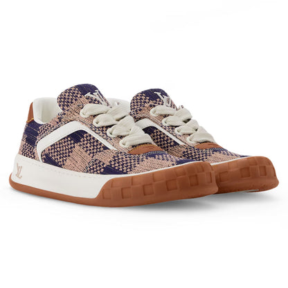 LV Tilted Designer Sneakers Lilac Purple