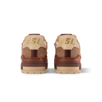 LV Trainer Designer Sneakers Tyler the Creator Mocha
