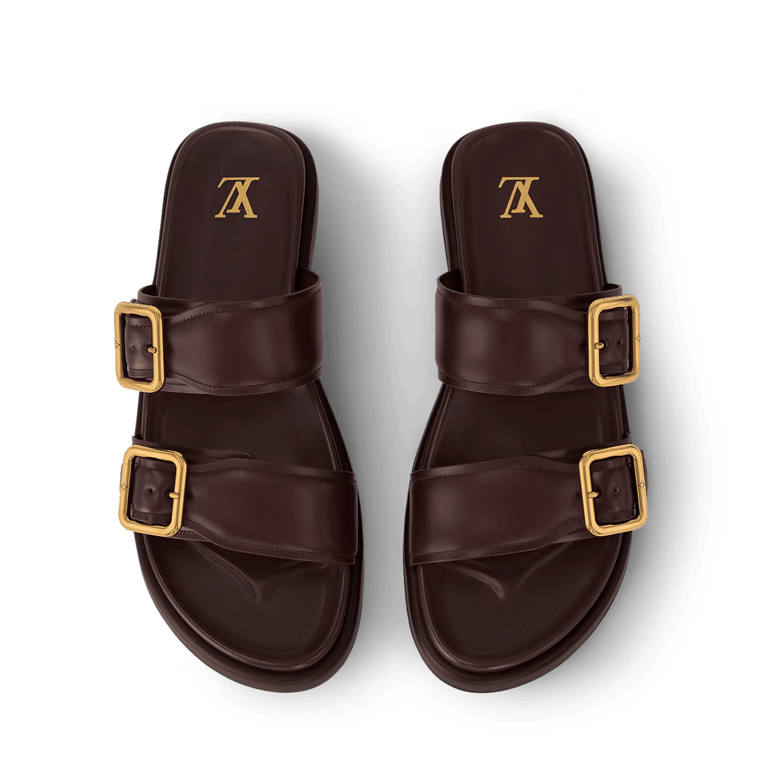 LV Venice Classic Mules Brown