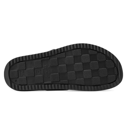 LV Venice Classic Mules Taupe Black