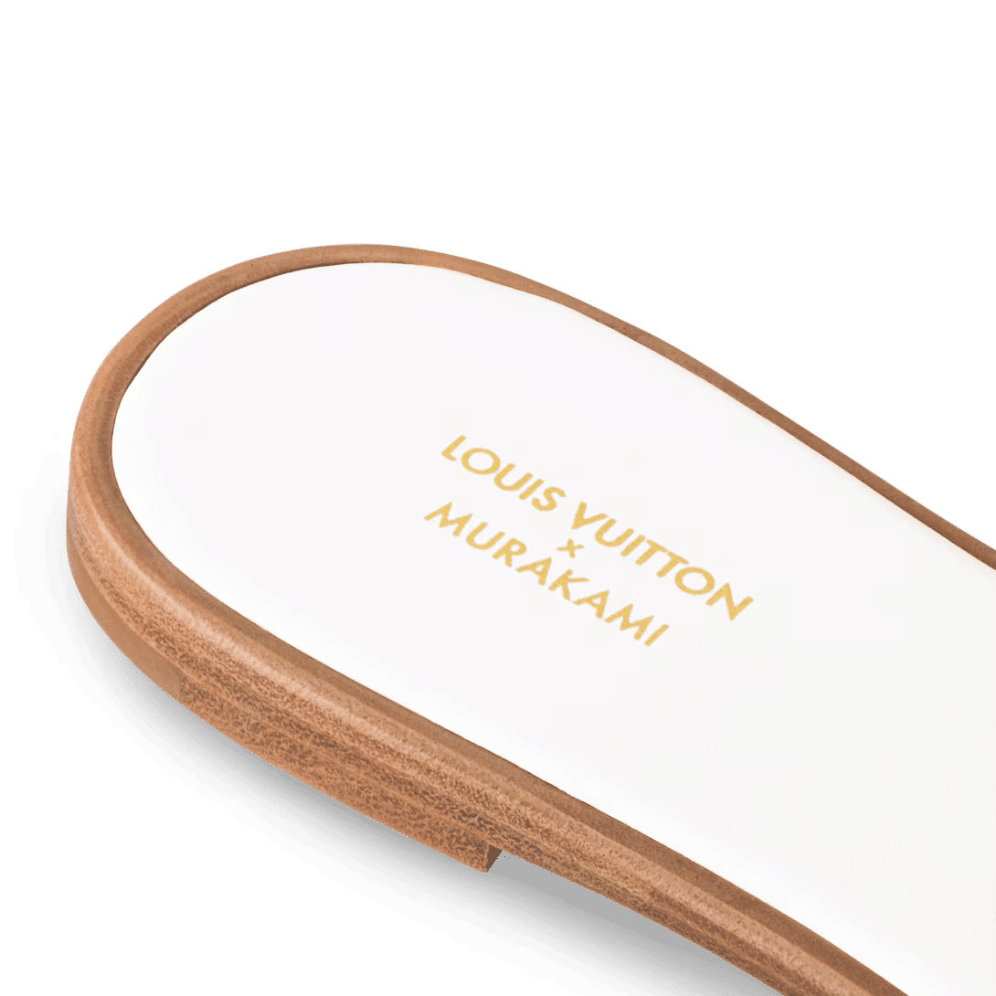 LV x TM Lily Flat Classic Mules White