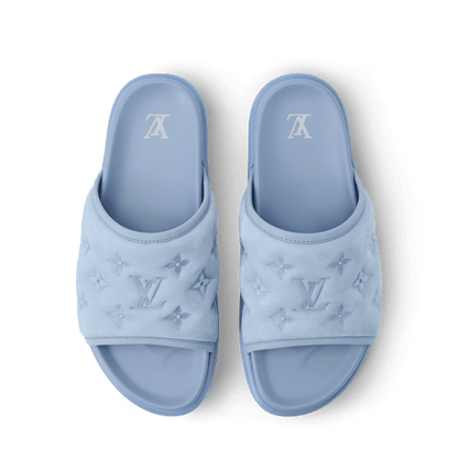 LV Miami Classic Mules Blue