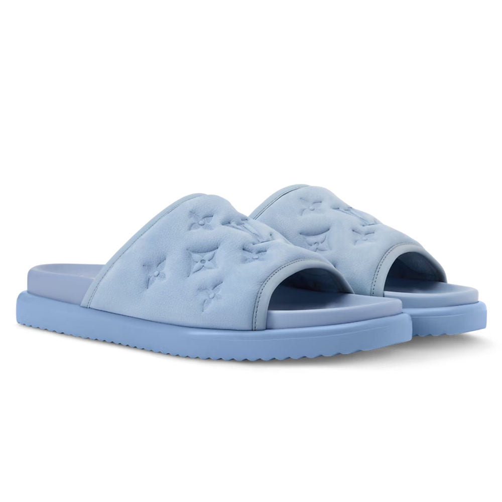 LV Miami Classic Mules Blue