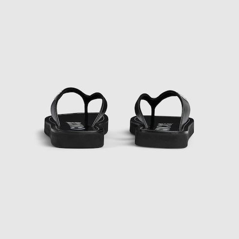Comfort Thong Sandals with Double G