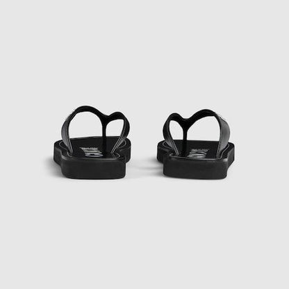 Comfort Thong Sandals with Double G