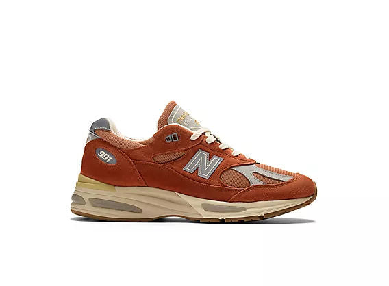 Men's Made in UK 991v2 Vintage Sports Lifestyle Shoes