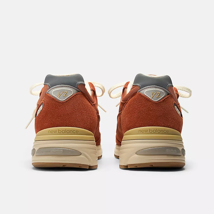 Men's Made in UK 991v2 Vintage Sports Lifestyle Shoes
