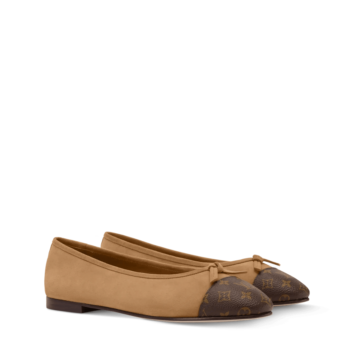 Darling Ballerina Brown Monogram Canvas Lambskin 1AJLRL