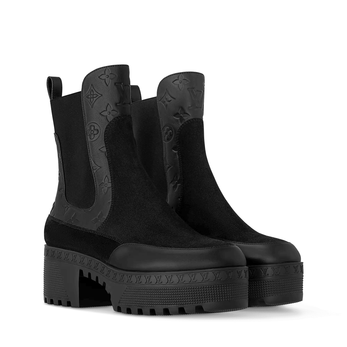 Laureate Platform Chelsea Boot Black 1AC7W0