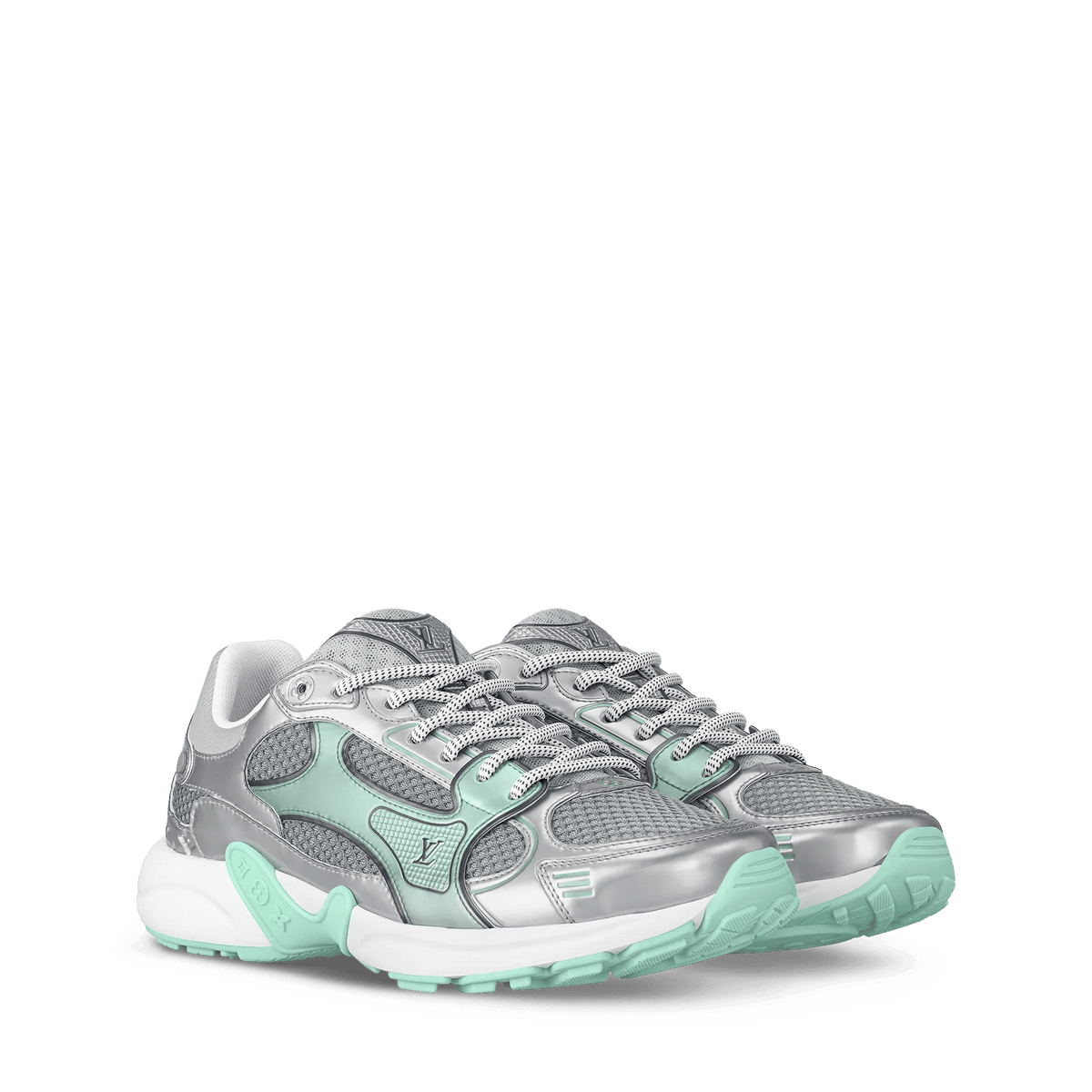 LV Olympia Water Green Technical Sneaker 1AHOLH