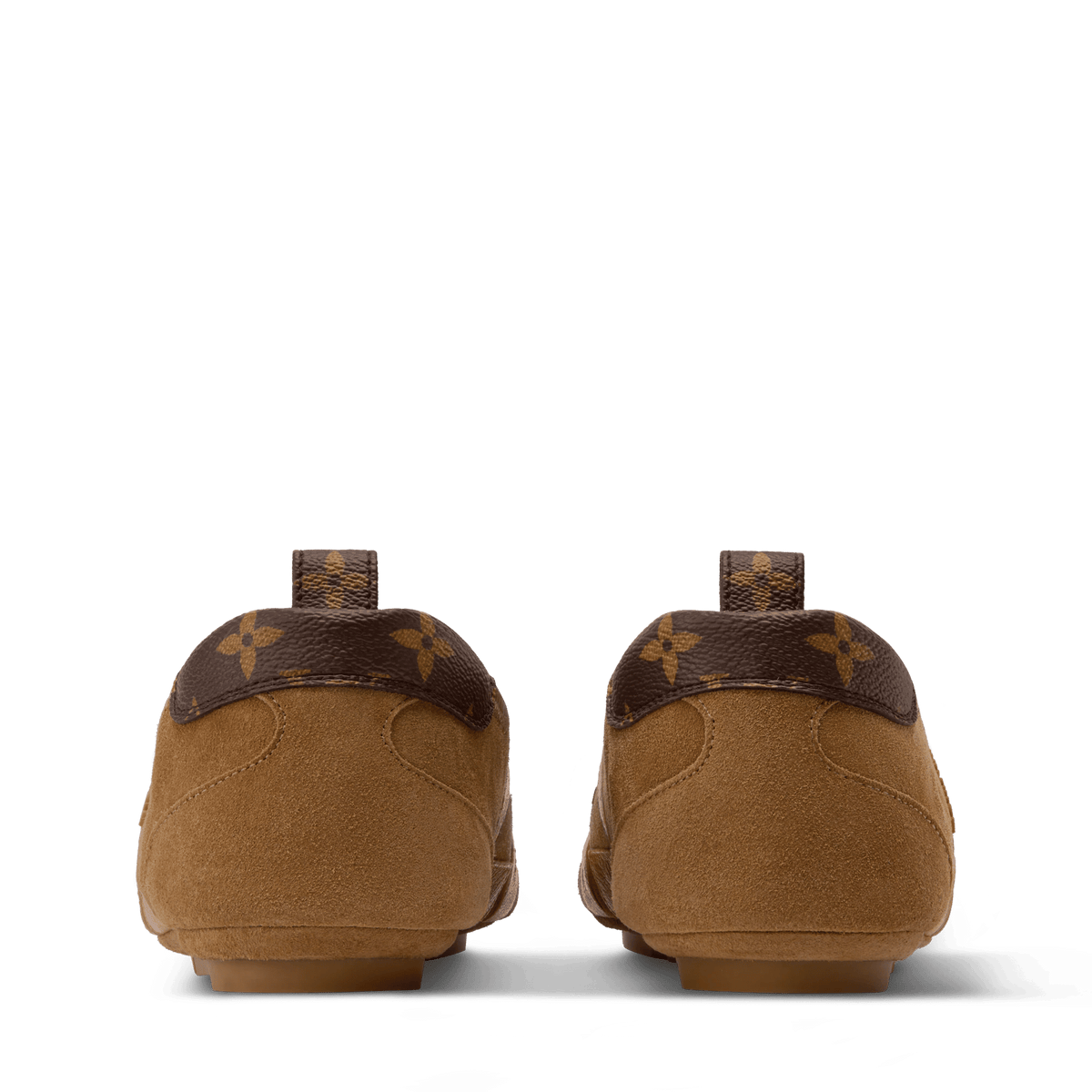 LV Sneakerina Cognac Suede Calf Leather Sneaker 1AK1OL