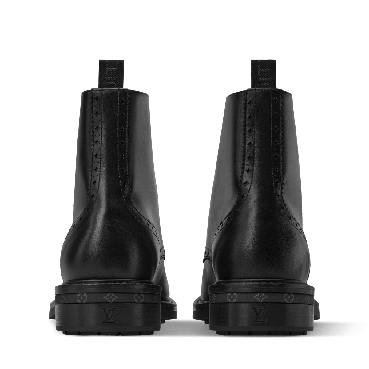 LV City Lace Up Boot Shoes