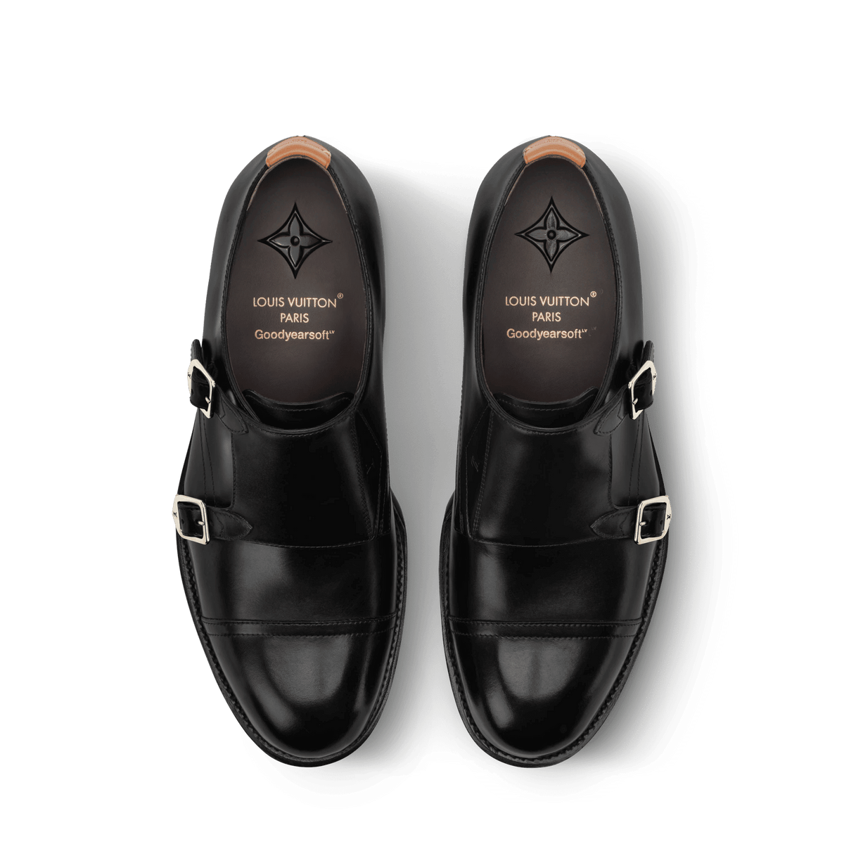 LV Hoxton Monk Strap Shoes