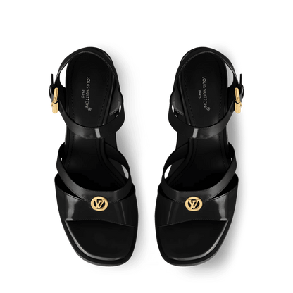 Maya Wedge Sandal Black 1AHOBD