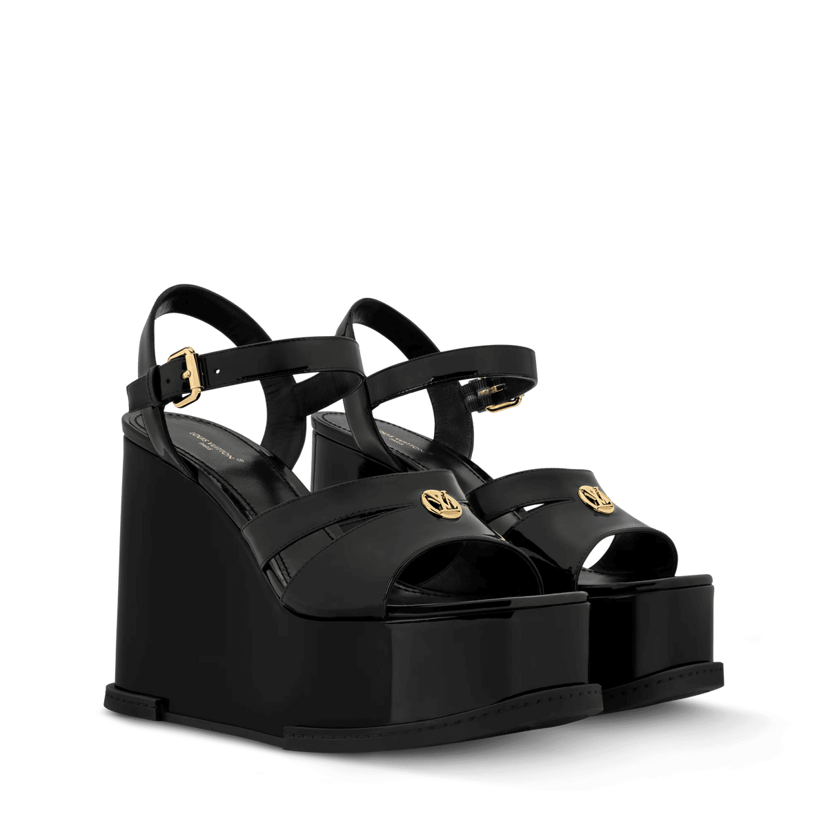 Maya Wedge Sandal Black 1AHOBD