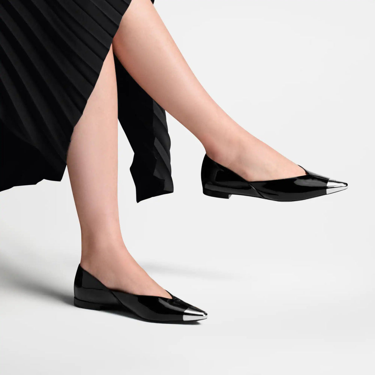 Urban Twist Ballerina Black Patent Calf Leather 1AJNW7