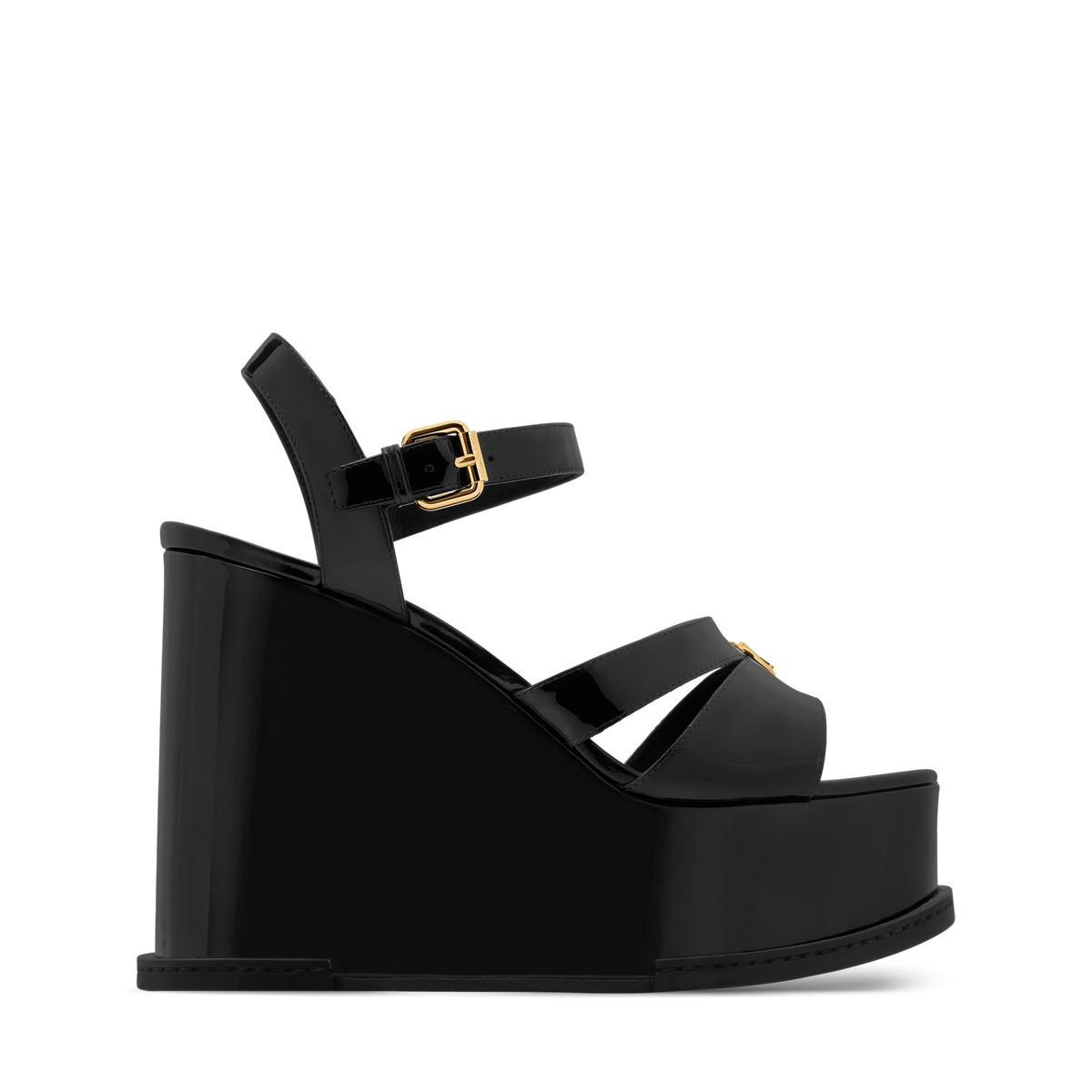 Maya Wedge Sandal Black 1AHOBD