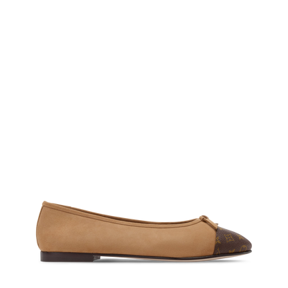 Darling Ballerina Brown Monogram Canvas Lambskin 1AJLRL