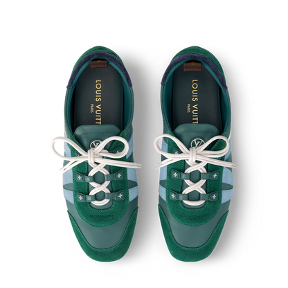 LV Sneakerina Sneaker Green Lambskin 1AHNDY